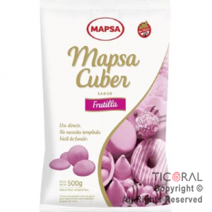 MAPSACUBER BOTONES FRUTILLA X 500gr